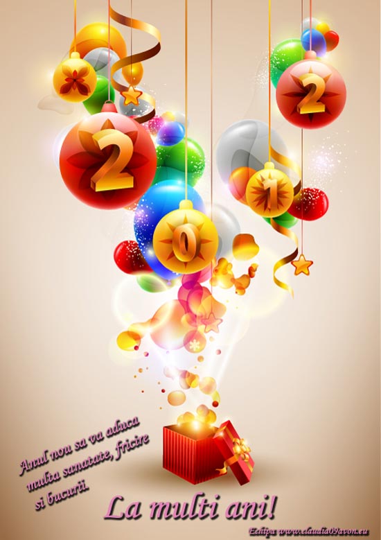 An nou fericit 2012
